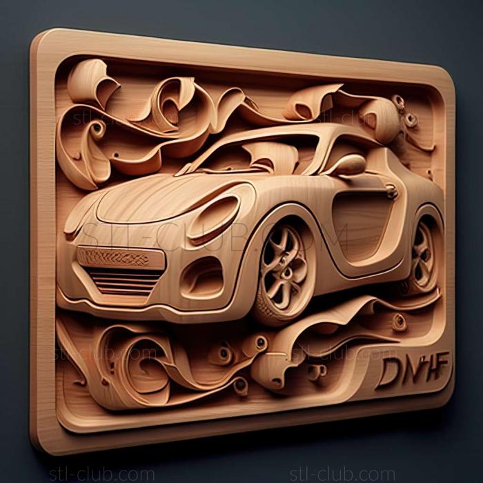 3D мадэль Daihatsu Copen (STL)